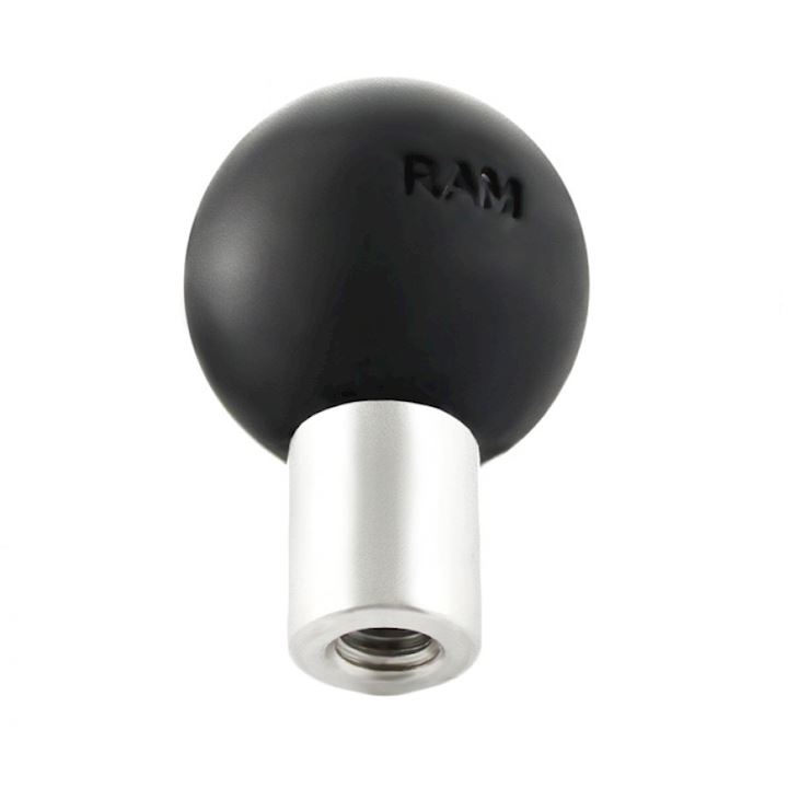 1/4"-20 Female Threaded Hole with 1" Ball